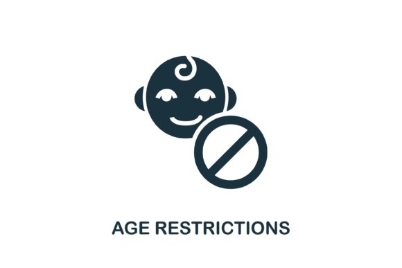 Age Restrictions Icon: A Versatile Design Element for Modern Web Communication