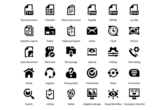Basic and Universal Icons: Essential Tools for Modern Design Projects