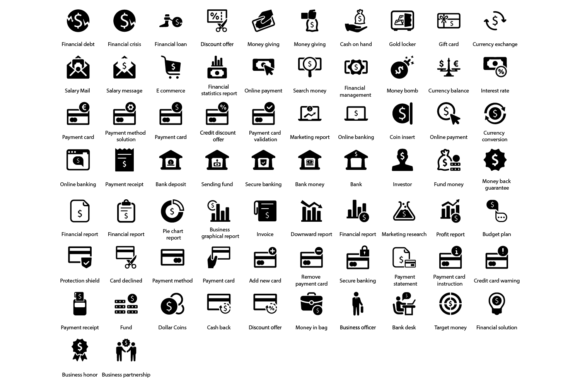 Finance and Money Icons: Enhancing Visual Communication in Financial Design