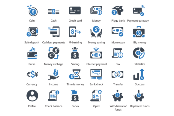 Finance Icons: Your Secret Weapon for Professional Financial Design