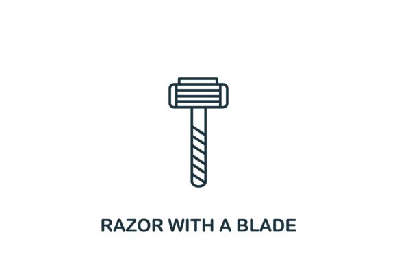 Razor with a Blade: A Versatile Design Element for Modern Visual Communication