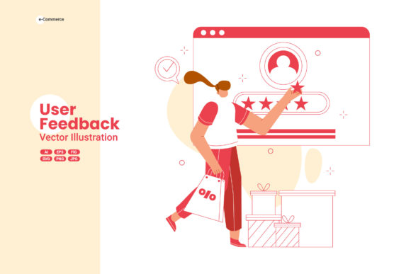 User Feedback Vector Illustration: A Modern Tool for Dynamic Visual Communication