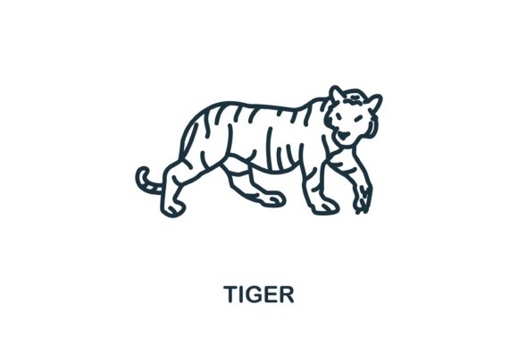 Why the Tiger Icon from Wild Animals Collection Is Captivating Designers and Entrepreneurs Alike